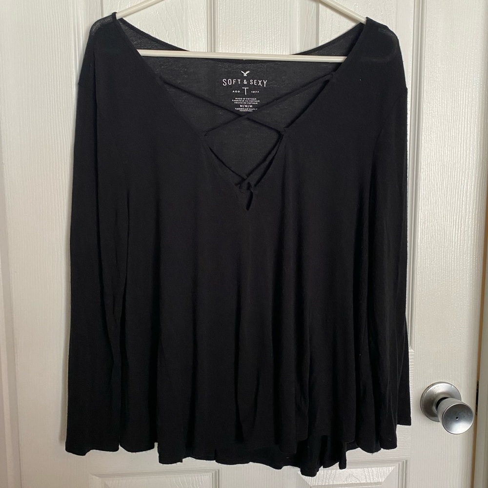 American Eagle Criss Cross top
